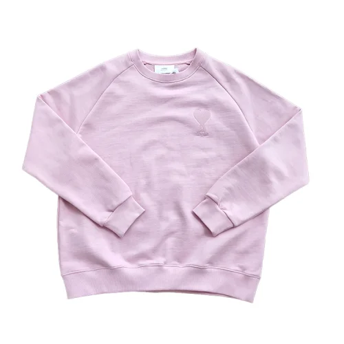 Свитшот Amiri Base With A Small Brand Logo "Pink"
