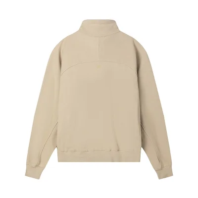 Свитшот Amiri With A Zipper Collar "Beige/Brown" фото № 2