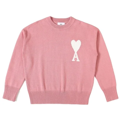 Свитшот Amiri Heart Logo "Pink"