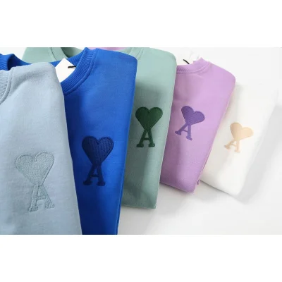 Свитшот Amiri Patch - Heart "Lilac" фото № 4