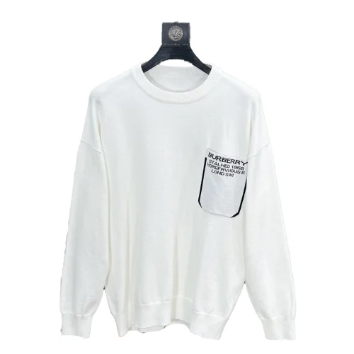 Свитшот Burberry Etalhed 1856 Horefrvhouse London Swi "White"