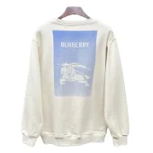 Свитшот Burberry Backside Print Warrior On The Horse "White"