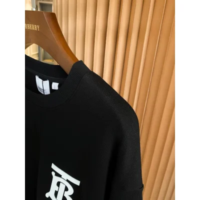 Свитшот Burberry Frontside Contrast Logo BT "Black" фото № 4