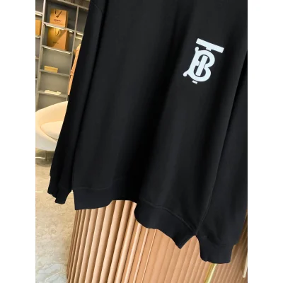 Свитшот Burberry Frontside Contrast Logo BT "Black" фото № 3