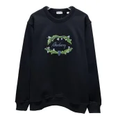 Свитшот Burberry Frontside Green Laurel White Logo Burberry "Black"