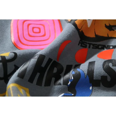 Свитшот Cactus Jack Merch Utopia "Blue/Gray" фото № 7