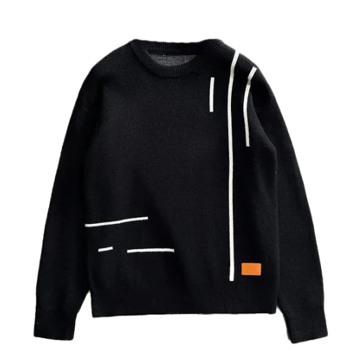 Свитшот Christian Dior Random Lines "Black"