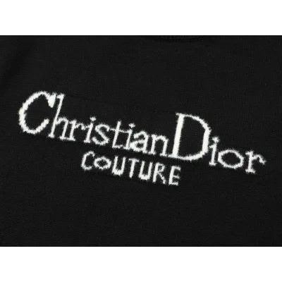 Свитшот Christian Dior Frontside Logotype Christian Dior Couture "Black" фото № 3