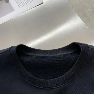 Лонгслив Christian Dior Central Frontside Logo Dior "Blue" фото № 4