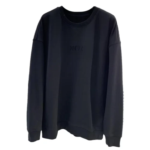 Лонгслив Christian Dior Central Frontside Logo Dior "Blue"