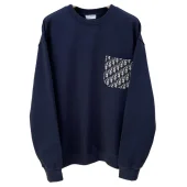 Свитшот Christian Dior Pocket "Navy Blue"