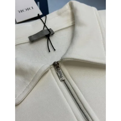 Свитшот Christian Dior Mini Frontside Blue Logotype "White" фото № 7