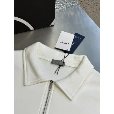 Свитшот Christian Dior Mini Frontside Blue Logotype "White" фото № 3