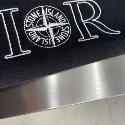 Свитшот Christian Dior Island Stone White Print Star "Black" фото № 4