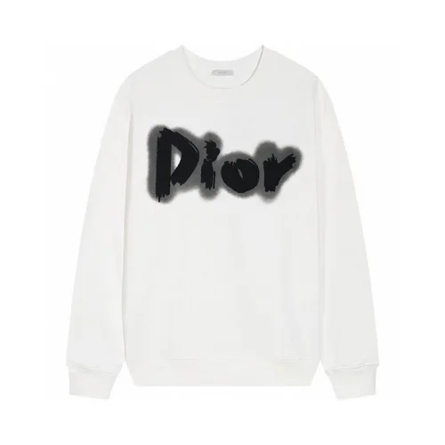 Свитшот Dior Print Text In Graffiti Style "White"