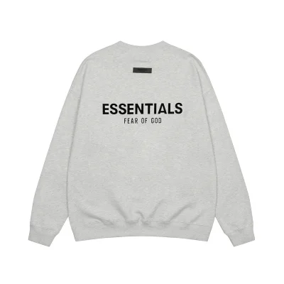 Свитшот Fear Of God Comfortable With Patch "White/Gray" фото № 8