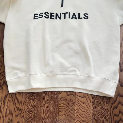 Свитшот Fear Of God With Collar And Zipper "White/Gold" фото № 4 Свитшот Fear Of God With Collar And Zipper "White/Gold" фото № 4