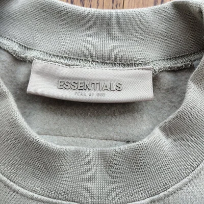 Свитшот Fear Of God With Logo - Base "White" фото № 5