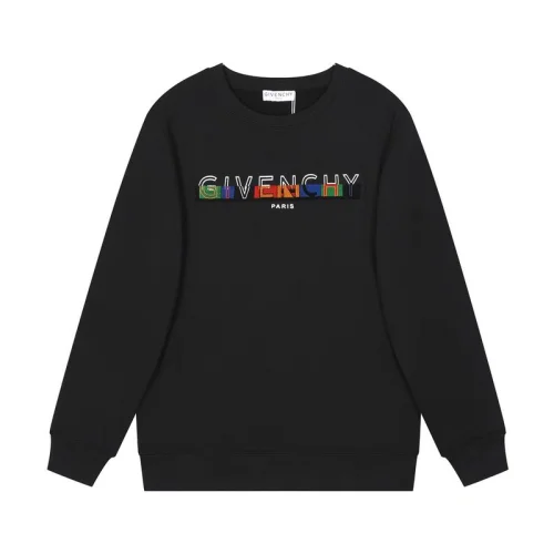 Свитшот Givenchy Half Painted Logo "Black"