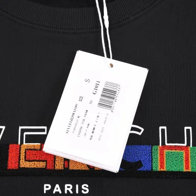 Свитшот Givenchy Half Painted Logo "Black" фото № 5