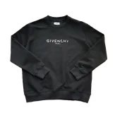 Свитшот Givenchy With Logo Brand "Black"