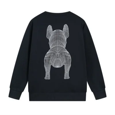 Свитшот Life Work With Dog Print "Black/White" фото № 3