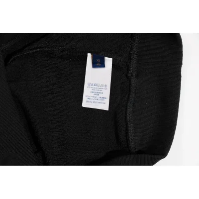 Свитшот Louis Vuitton With Logo Pattern "Black" фото № 2 Свитшот Louis Vuitton With Logo Pattern "Black" фото № 2