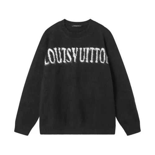 Худи Louis Vuitton Knitted Pull-on Brand "Black"