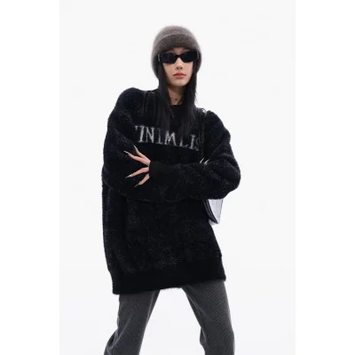 Худи Louis Vuitton Knitted Pull-on Brand "Black" фото № 7