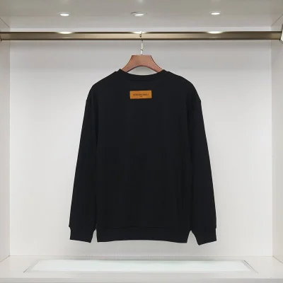 Свитшот Louis Vuitton Round Neck "Black" фото № 2