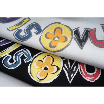 Свитшот Louis Vuitton The Logo Made Of Flowers "White" фото № 2