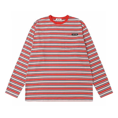 Лонгслив Miu Miu Fun Design "Red"