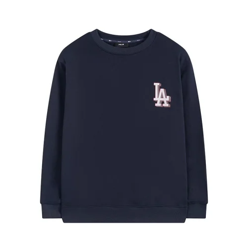 Свитшот MLB With Rectangle On The Back "Blue"