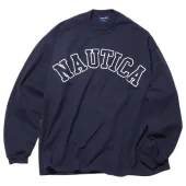 Свитшот Nautica Logo Inscription Front "Blue"