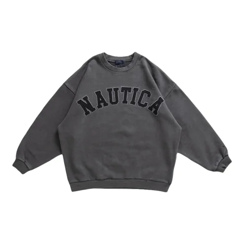 Свитшот Nautica With Brand Inscription "Gray"