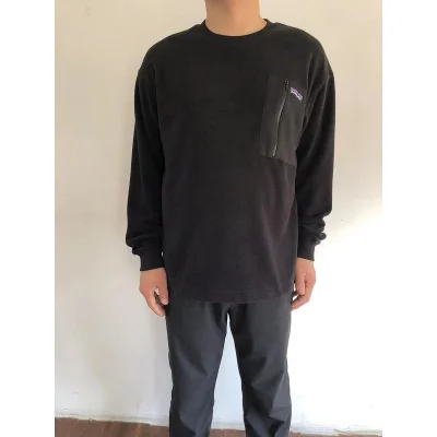 Толстовка Patagonia Front Pocket With Vertical Zipper "Black" фото № 8