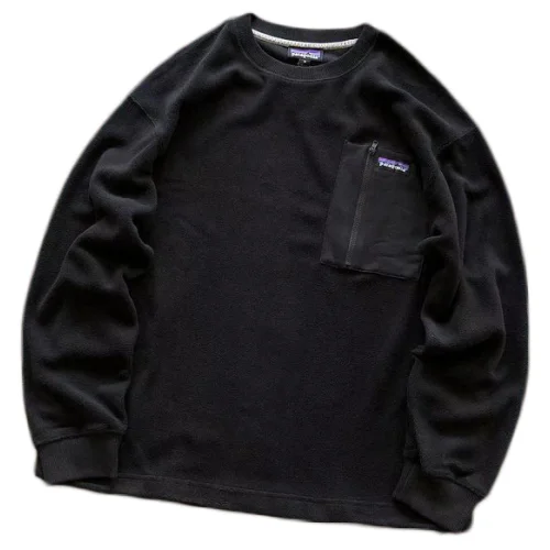 Толстовка Patagonia Front Pocket With Vertical Zipper "Black"