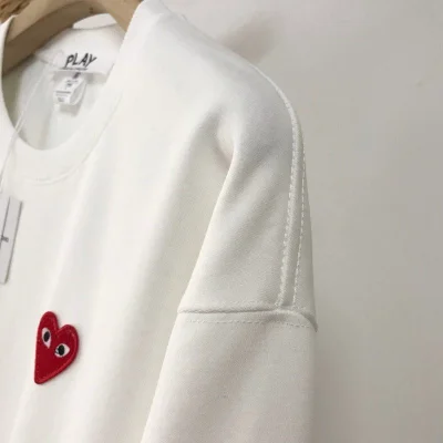 Свитшот Play With Red Heart "White" фото № 6