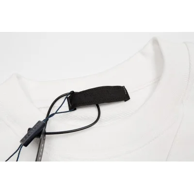 Свитшот Prada Small Metal Brand Symbol "White" фото № 4