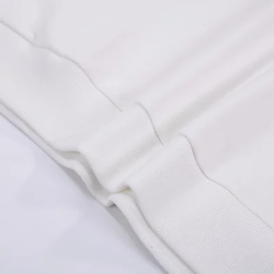 Свитшот Prada Large Leather Logo "White" фото № 8