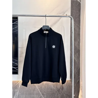 Свитшот Stone Island With Lock "Blue/Black" фото № 2