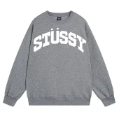 Свитшот Stussy Print Brand Name Text "Dark Gray"