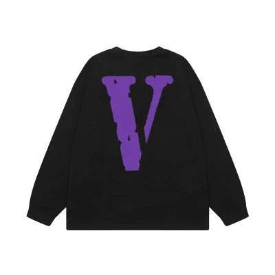 Свитшот Vlone Purple Letter V "Black" фото № 2