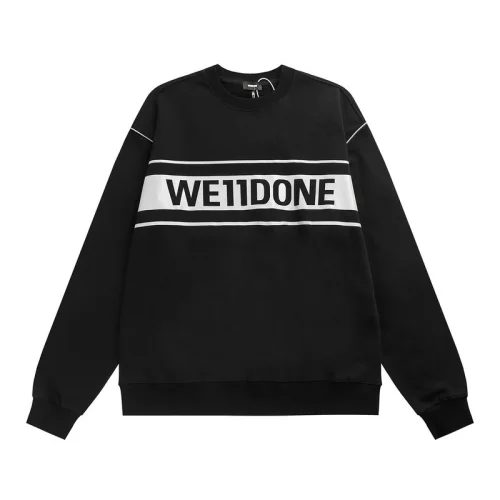 Свитшот We11done Text Strip - Logo "Black"