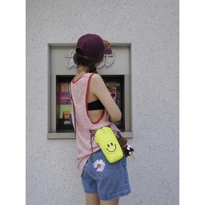 Майка Peaceminusone Chamomile "White/Red" фото № 5 Майка Peaceminusone Chamomile "White/Red" фото № 5