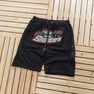 Шорты Trapstar London Shooters Leopard Еmbroidered "White" фото № 3