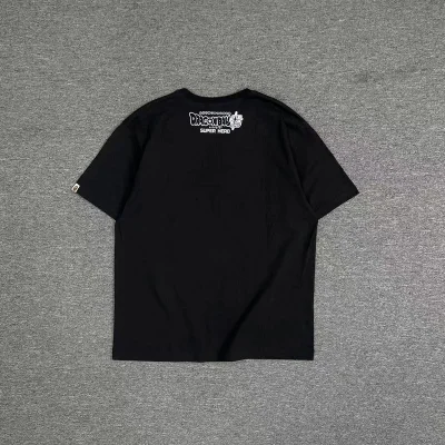 Футболка A Bathing Ape Super Hero "Black" фото № 5