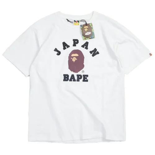 Футболка A Bathing Ape Japan - Text "White"