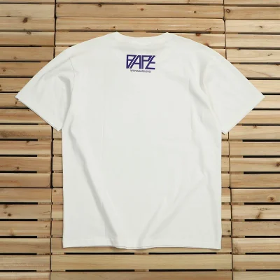 Футболка A Bathing Ape Text Print "White" фото № 3