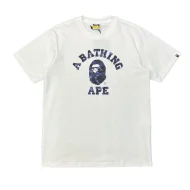 Футболка A Bathing Ape With Graphic Print "White/Blue"